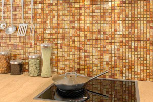 Керамическая мозаика для кухни на фартук