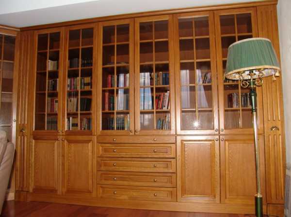 Книжный шкаф большой закрытый