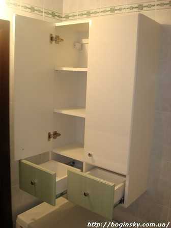 Мебель для ванной комнаты шкафы навесные