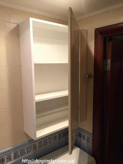 Подвесные угловые шкафчики для ванной