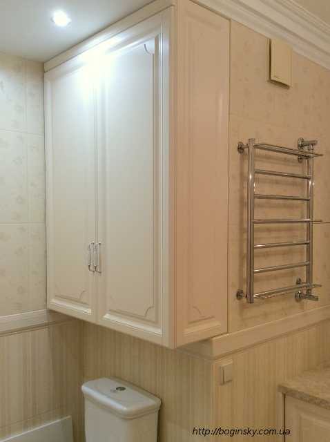 Шкафчик над ванной настенный