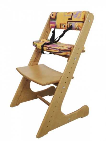 Высокий детский складной стул