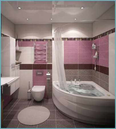 Ванная комната дизайн в частном доме своими руками