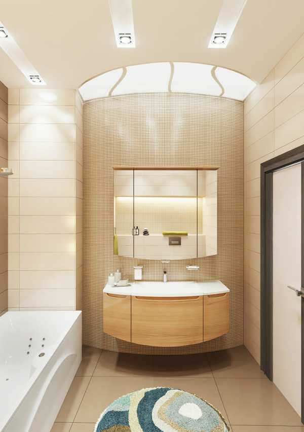 Дизайн маленькой узкой ванной комнаты