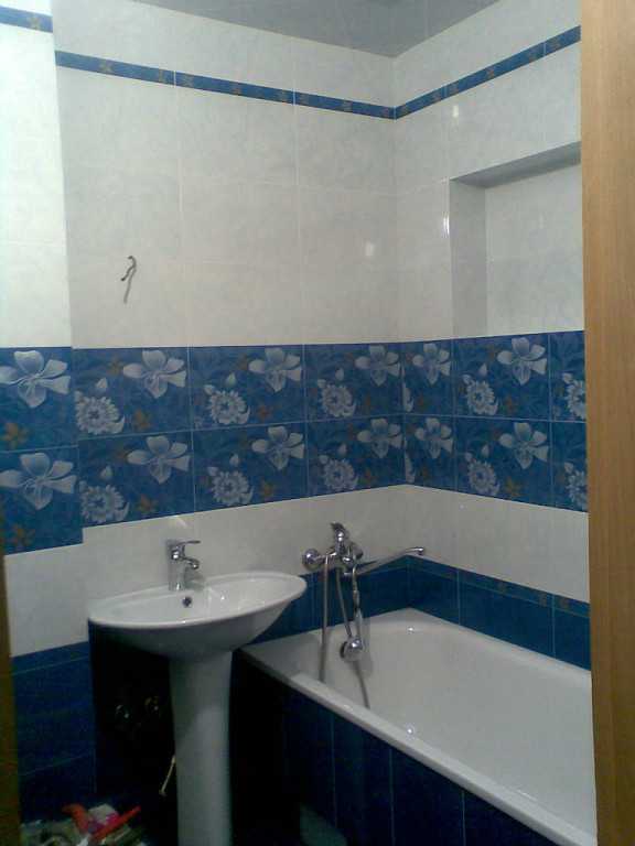 Дизайн Ванной Комнаты В Синих Тонах Фото
