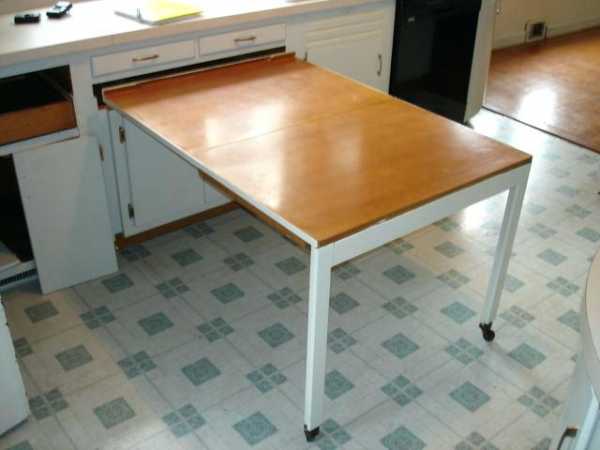 Складывающийся стол для кухни